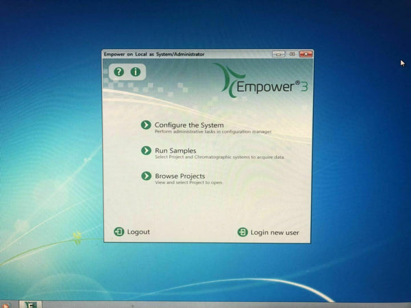 Waters Shimadzu Empower 3 FR2 Chromatography Data Software W BUS LACE Waters Shimadzu Empower 3 FR2 Chromatography Data Software W BUS LACE